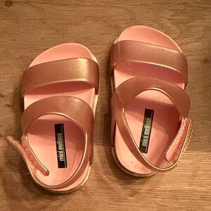 Mini Melissa Kids Peach Sandals